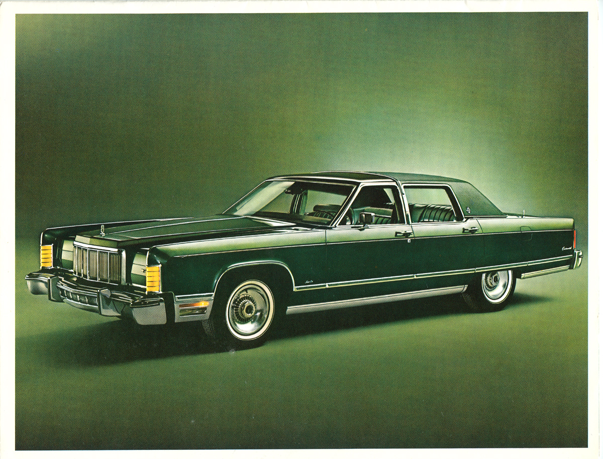 1976 Lincoln Continental Brochure Page 1